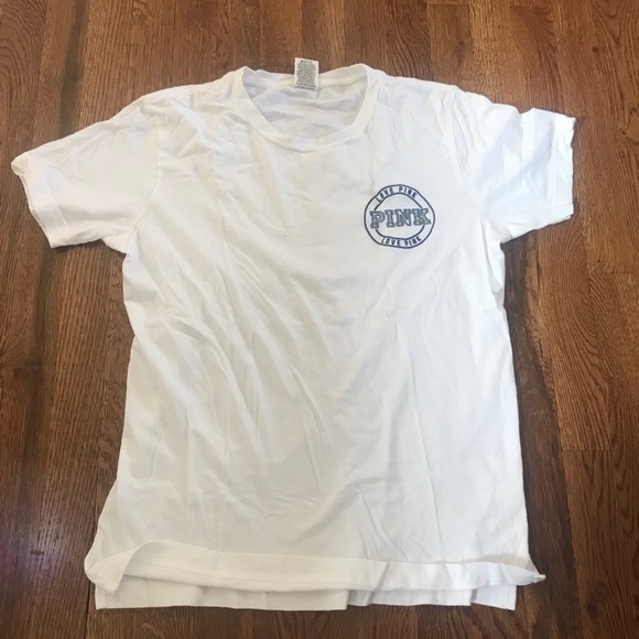 PINK Victoria's Secret Tops - PINK Sequin Short Sleeve T-Shirt XS